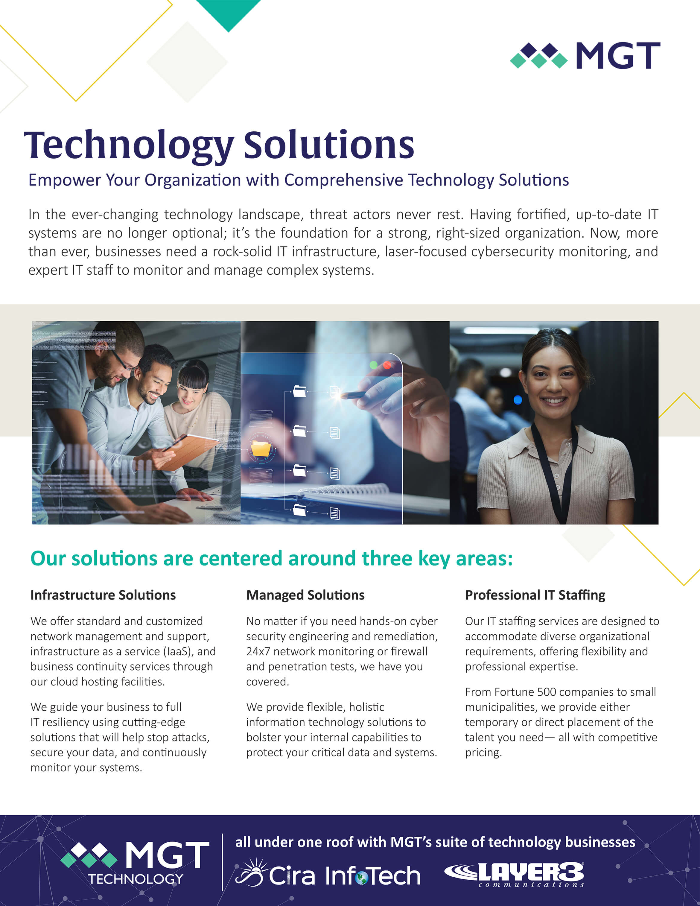 MGT Technology Solutions Flatsheet